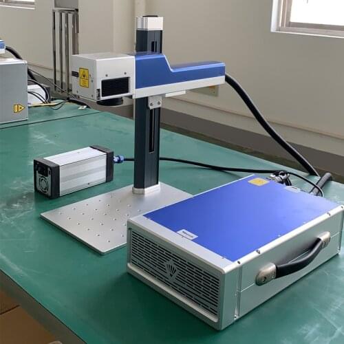20W raycus mini Fiber Laser Marking Machine for label necklace Marking