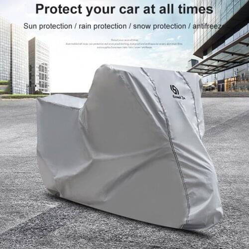 Motorcycle Covers Thickened Oxford Cloth All-wrapped Waterproof Sun Protection Motorcycle Cover Dust Rain UV Protector Cover