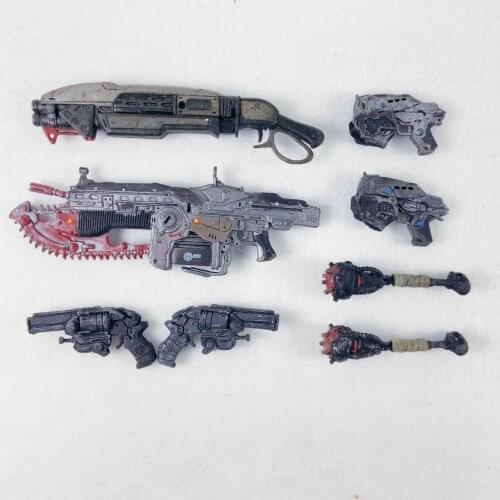 Lot of 8pcs Weapons Guns accessories for Gear-Wars Action Figure