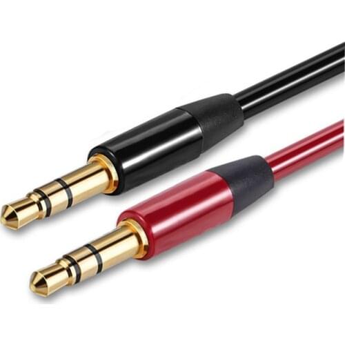 Wholesale Aux Cable Speaker Wire 3.5mm Jack Audio Cable For Car Headphone Adapter Male Jack to Jack 3.5 mm 3 Poles Cord 10pcs