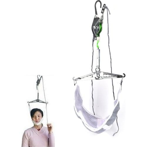 Adjustment Over Door Neck Massager Cervical Traction Device Neck Back Stretcher Chiropractic Back Head Massager Relaxation 1 Set
