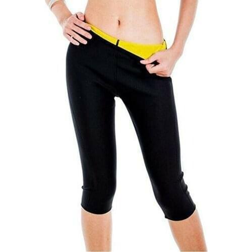 Short Slimming Pants Weight Loss Finness Pants Hot Thermo Sweat Sauna Neoprene Body Shapers Sportwear