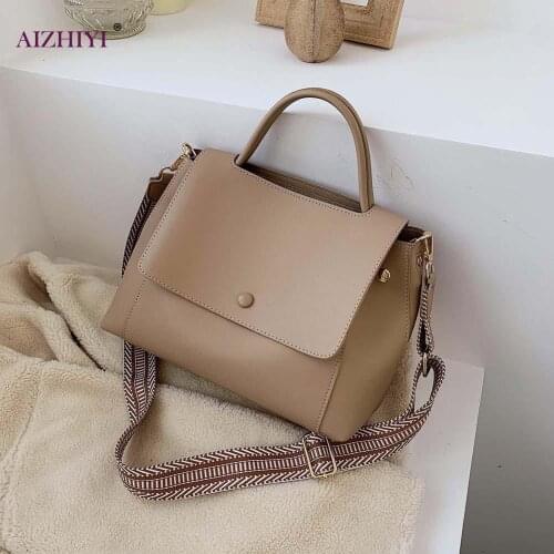 Fashion PU Leather Large Capacity Crossbody Bag Autumn Women Solid Street Travel Handbag Casual Ladies Shoulder Tote