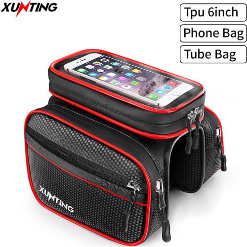 Xunting Bike Mountain Bike Rear Rack Storage Bag Cycling Fixture Bicycle Accessories Large Capacity Tail Bags Backseat Bag