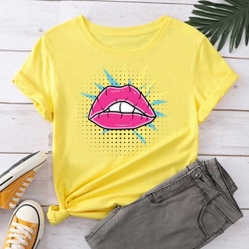 New 15 Colors Women Black T Shirt Girl Harajuku Korean Style Graphic Tops 2021 Kawaii Female T-shirt XK00039