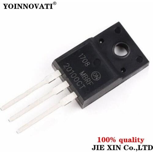10PCS TO-220F MBRF20100CT SCHOTTKY DIODE MBR20100CT 20100CT