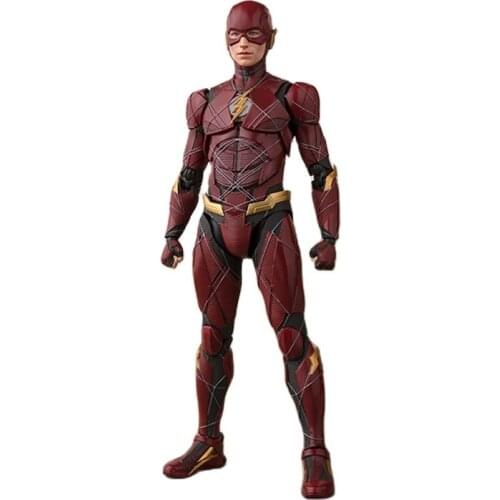 15cm BANDAI HF DC Justice League The Flash Barry Allen FLASH PVC Action Figure Collection Model Toys Gift