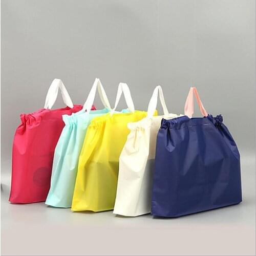 25 PCS/set EVA Package Food Salad Bunch Drawstring Toast Bread Bags Snowflake Crispy Cattle Tote PE Plastic Packaging
