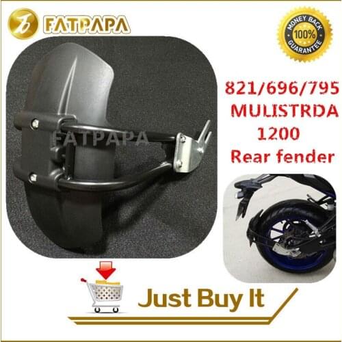 CNC Aluminum Motorcycle Accessories rear fender bracket motorbike mudguard Fit For Ducati 821 696 795 MULISTRDA 1200 Rear fender