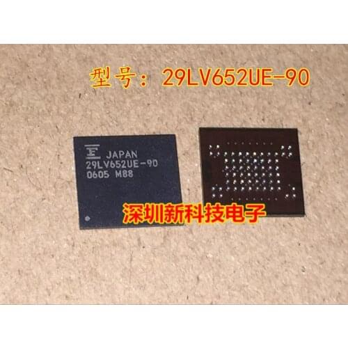 50PCS/LOT 29LV652UE-90 29LV652UE90 29LV652UE 29LV652 BGA Car memory chip