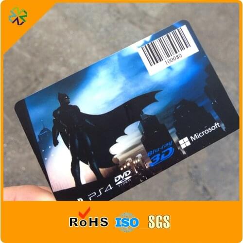 CR80 Plastic PVC Barcode Loyalty Membership Card