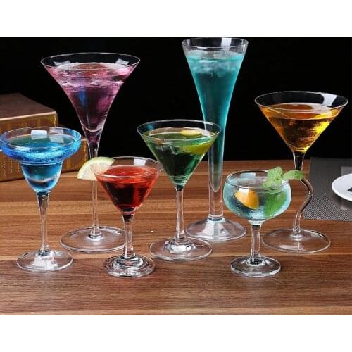 Cocktail Glass Cup Beer Juice Milk Whiskey Boron Martini Goblet Wine Cup Drinking Kitchen Bar Halloween Party Wedding Barware