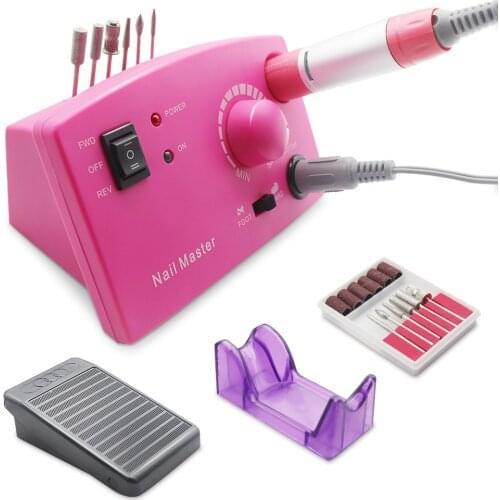 Professional Electric Nail Drill Machine 35000RPM for Remove Nail Gel Polish Manicure Tools Nail Drills for Home Salon Use
