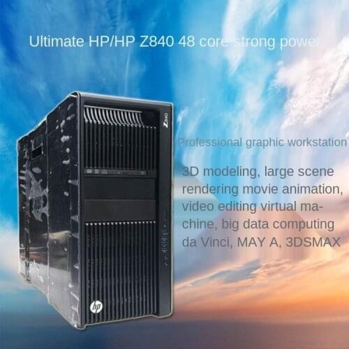 HP / HP z840 graphics workstation, dual e5-2680v4 m2, dedicated for designers, modeling and rendering host