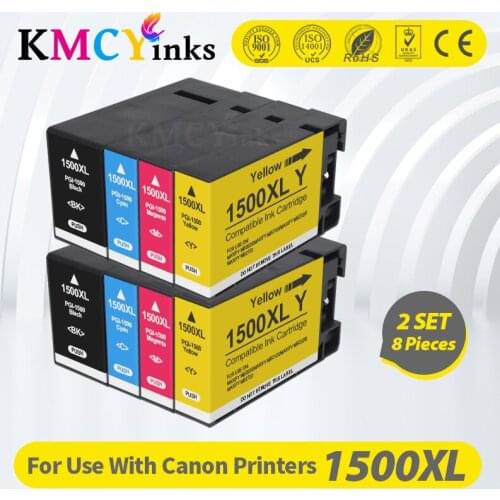 KMCYinks PGI-1500 PGI1500 1500XL Compatible ink Cartridge For Canon MAXIFY MB2050 MB2350 MB2150 MB2750 inkjet printer