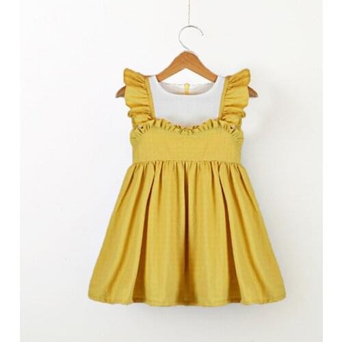 Menoea 2020 Toddler Girl Clothes Baby Girl Ruffles Polka Print Romper Short Sleeve Clothes Dress Cotton Casual Clothing Dresses