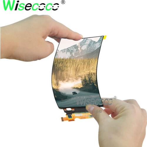 1440x2560 5.5 inch 2k soft oled screen flexible IPS display 400 nits high brightness mipi 4 data lanes 48 pins flexible screen