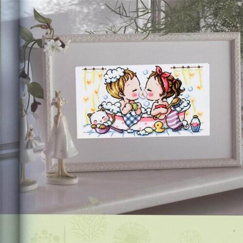 Cross Stitch Set Chinese Cross-stitch Kit Embroidery Needlework Craft Packages Cotton Fabric Floss New Designs Embroidery G57