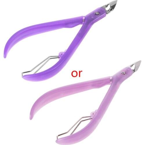 FSHALL 11cm Nail Stainless Steel Cuticle Scissor Manicure Care Cutter Nippers Clipper Tool New