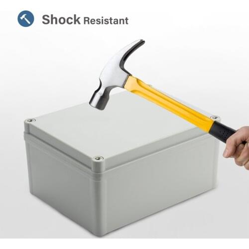 INKBIRD PID Accessory 7.9”x5.9”x3.9” Plastic Storage Junction Box Electrical Project Enclosure IP67 Dustproof&Waterproof Gadget