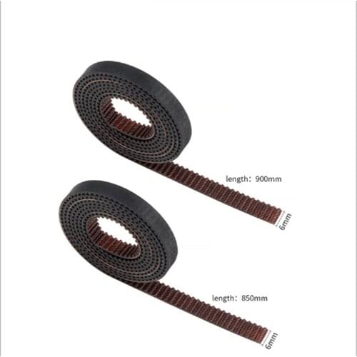 Durable 2GT-6mm Split Belt x-Axis +y-Axis Copper Buckle Rubber Belt Spare Parts for Artillery Sidewinder x1 Gates 3D Printer