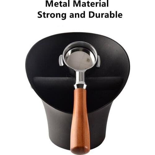 Recycling Bucket Grind Trash Bin Anti Slip Coffee Grind Dump Bin Household Coffee Tools Coffee Grind Knock Box Recycling Bucket