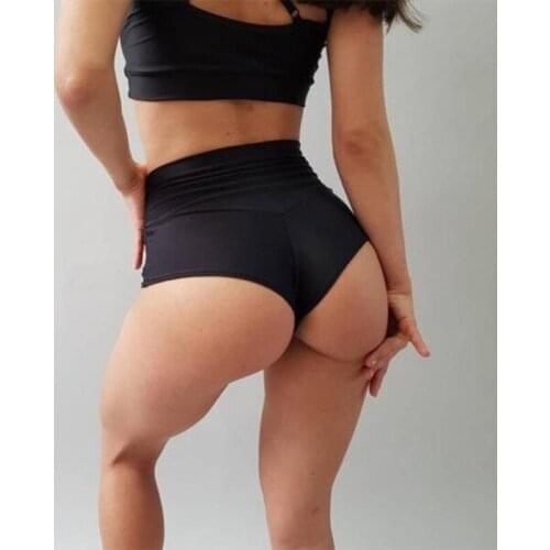 Sexy Yoga Shorts Women Sport Wear Fitness Short Pants Skinny Female Push Up Gym Clothing Elastic Breathable