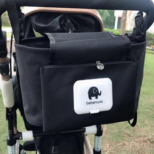 Diaper bag Cartoon Baby Stroller Organizer Nappy Diaper Bags Carriage Buggy Pram Cart Basket Hook Stroller Accessories