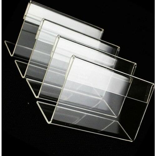 20pcs Acrylic Display Stand Acrylic Sign Display Stand Price Tags Business acrylic plaque with stand