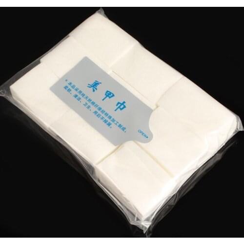 10 packs Nail Wipe Nail Polish Remover Paper Cotton cloth Perfect For Nail Art Cleansing nail removal wraps