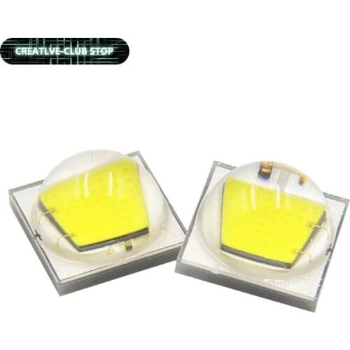 100pcs a Lot 10W Full Power T6-U2 XML-2 5050 LED Lamp Bead 1100LM 80mil White Flashlight Light LED Epistar Diode Chip Light