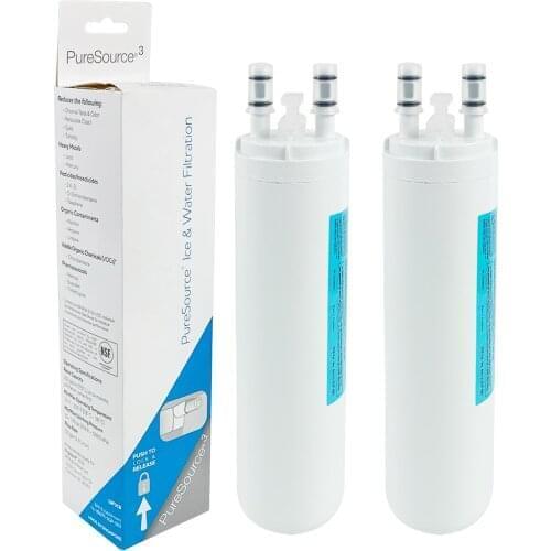 2 PACK OF Refrigerator Water Filter Cartridge Replacement for Frigidaire WF3CB PureSource 3 Ice & Water Filter Systems