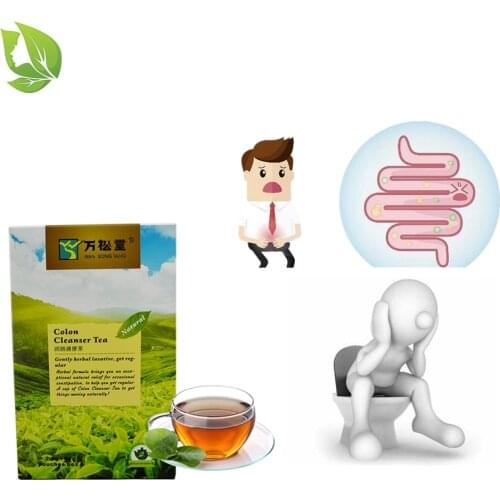 40 Pcs/2 Packs Herbal Colon Cleanser Te_aslim For Weight Loss Promote Digestion Laxative Detox Diet Te_abalance Intestinal Flora