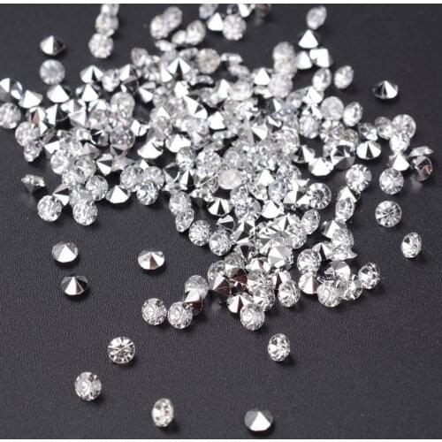 5000pcs 3mm Clear Wedding Table Scattering Crystals Diamonds Gemstones for Wedding Bridal Shower Party Decorations Vase Fillers