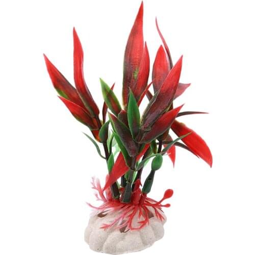 Fish Tank Landscape Decoration Hot Sell New Plastic Plant Grass Aquarium Decorative