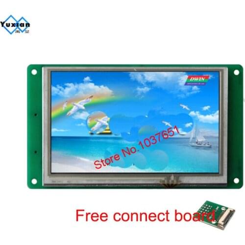 DMT48270M050_02W DMT48270M050_02WN DMT48270M050_02WT 5 inch Mini DGUS Smart serial TFT LCD module display