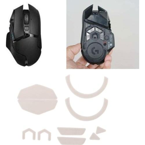 2 Sets/pack Tiger Gaming Mouse Feet Mouse Skate For Logitech G502 HERO LIGHTSPEED Wireless Gaming Mouse White Mouse Glide