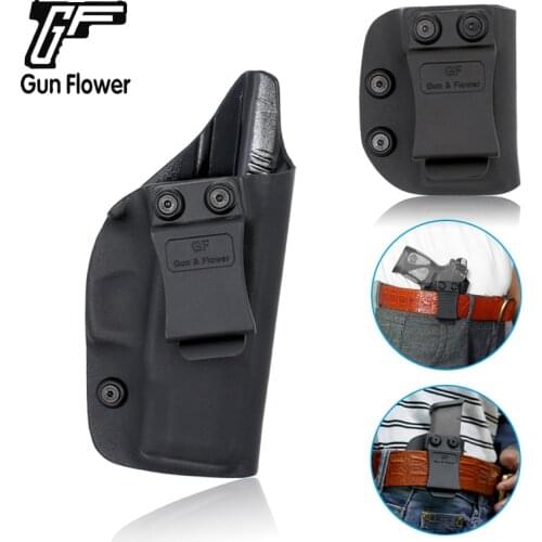 Gun&Flower 9mm Magazine Carrier IWB/AIWB Kydex Holster for Taurus Millennium G2 PT111 PT132 PT138 PT140 PT145 PT745 G2C