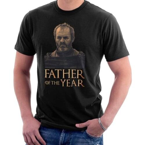 Fathers Day Collection Father of The Year Stannis Baratheon Summer 2019 100% Cotton Normal Custom Design Shirts