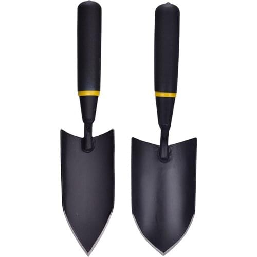Small Handheld Flower Shovel Manganese Steel Gardening Shovel Outdoor Thick Soil Plug Non-slip Transplanting Sowing Digging Tool