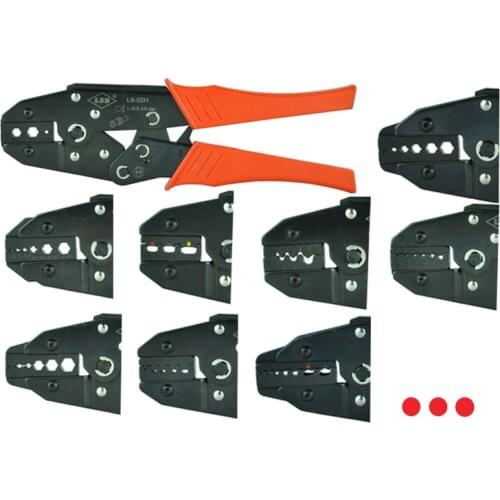 LS series crimping tool for different types and sizes of the terminals,cable connectors,ratchet crimp tools,crimper pliers