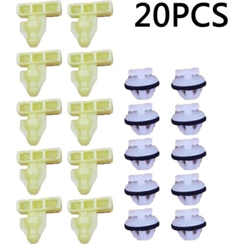 Full Side Car Wing Clips Surround For Nissan Juke 20pc Wheel Front/Rear Gift Useful Durable