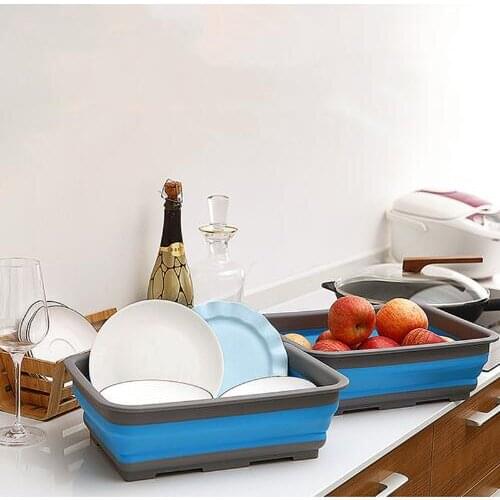 Folding basket Fishing Tourism Leisure Storage Boxes Food Storage Item Storage 10L 37.5x28x12.4(5)CM Z001