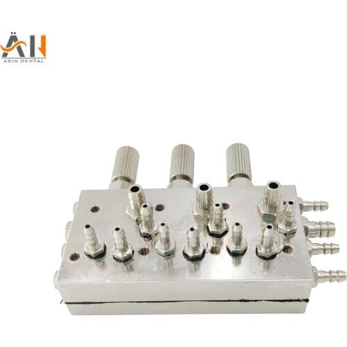 Dental chair 3 triple diaphragm valve repair material all stainless steel valve accessories Toiletry Kits
