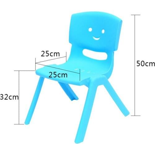 27cm Seat height Kindergarten chair Kids Safety back-rest chair Thicken small stool