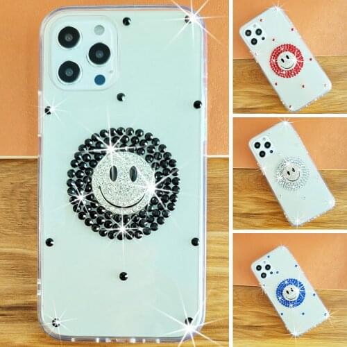 Sunjolly for Samsung Galaxy A02S Case A20 A30 A20E A50 A40 A70 A70S A60 A80 A90 A12 A10S A20S Phone Case Diamond Cover coque