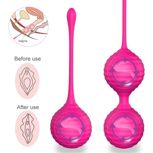 Vaginal Balls Kegel Exerciser Vibrating Egg Silicone Ben Wa Balls G Spot Vibrator Vagina Weights Erotic Toys For Women Love Egg