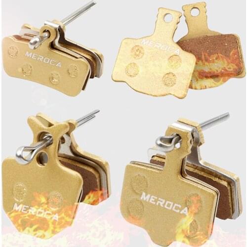 1 Pair Copper Based Metal Bicycle MEROCA Brake Pads for Shimano M355 BB5 BB7 XT XTR Iamok Mountain Bike Parts