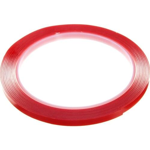 1Pc Double Side Adhesive 3 Meter VHB Double Sided Transparent Acrylic Foam Adhesive Tape Waterproof