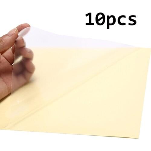 10 Sheets A4 Self Adhesive Sticker Label Matte Surface Paper Sheet for Laser Printer Copier Craft Paper